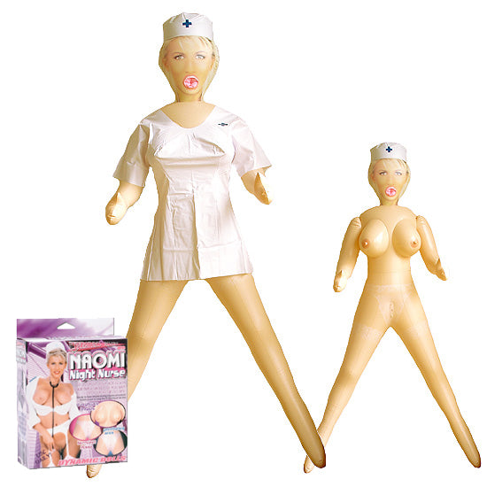 Boneca insuflável - Naomi enfermeira nocturna