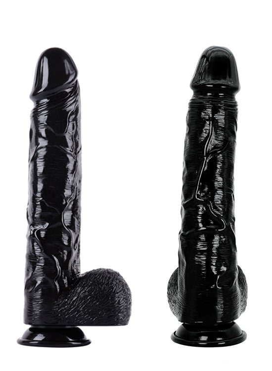 Dildo Negro XXXL Gigante - 30cm