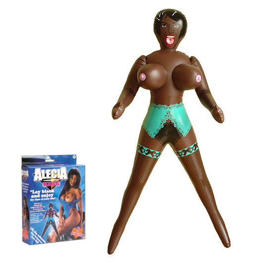 Boneca insuflável negra - Alecia