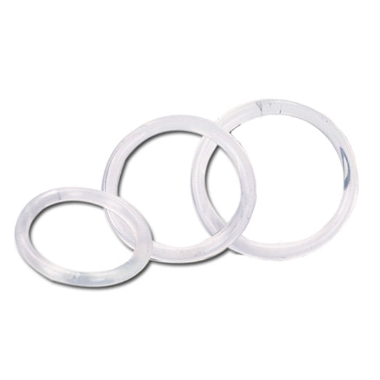 Aneis de Ereção 3UN - Transparente