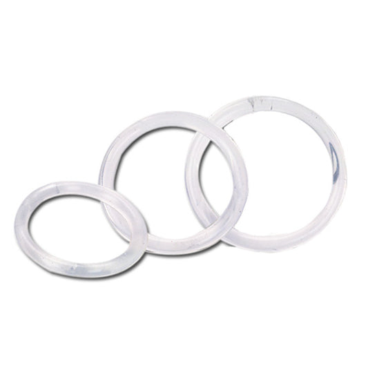 Aneis de Ereção 3UN - Transparente