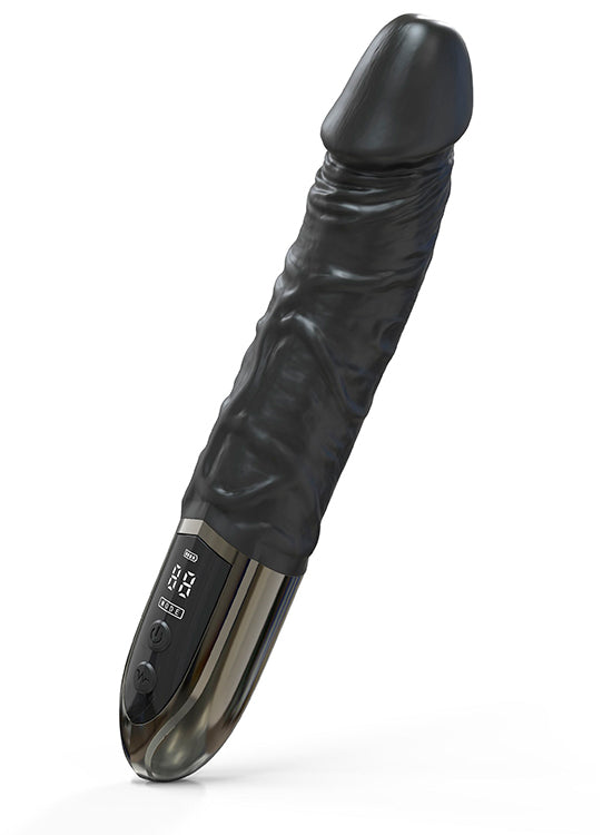 Vibrador Anal Negro - 13.5cm
