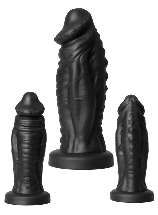 Vibrador Preto XXL - Devil 18cm