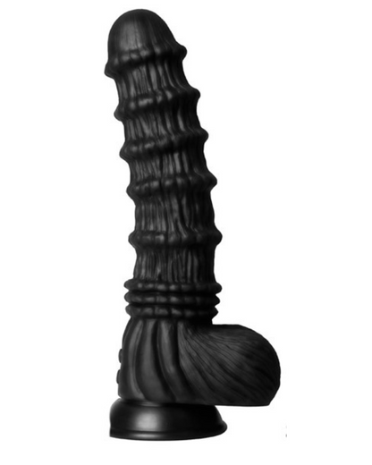 Vibrador Preto XXL - Dragon 21.5cm